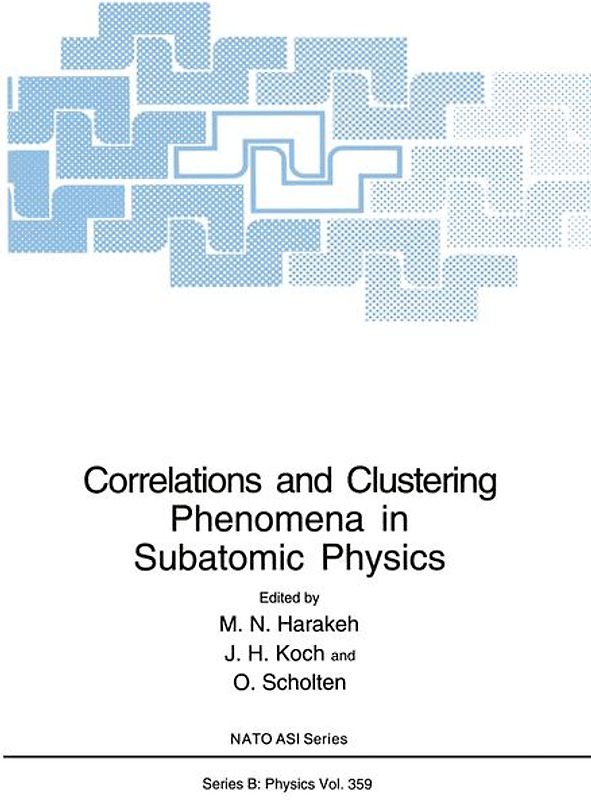 Correlations and Clustering Phenomena in Subatomic Physics