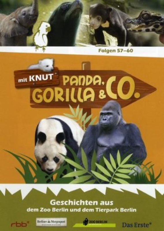 Panda, Gorilla & Co. - Folgen 57-60 DVD