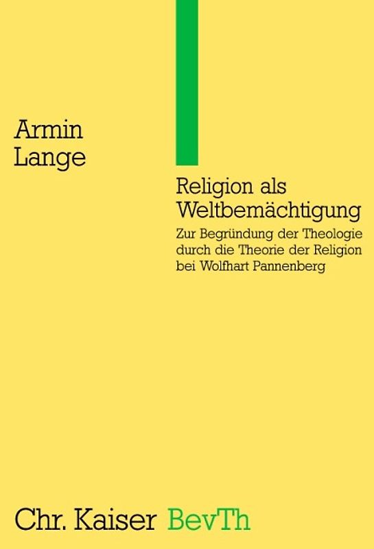 Religion als Weltbemächtigung