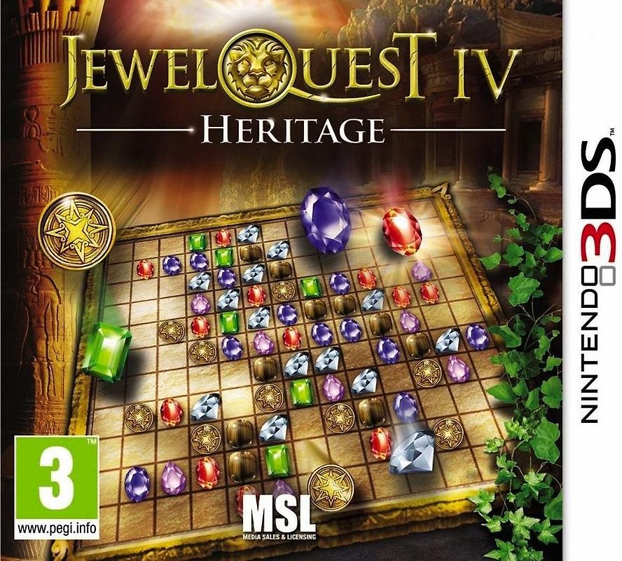 JEWEL QUEST 4 HERITAGE 3DS Nintendo 3DS