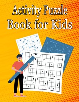 Activity Puzzle Book for Kids: Ultimate Activity Puzzle Book for Kids Ages 8-12 Year