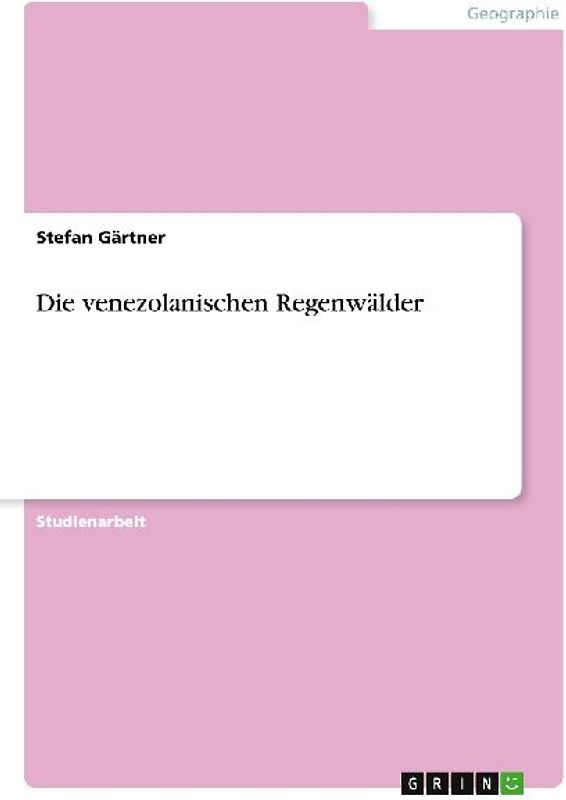 Die venezolanischen Regenwälder