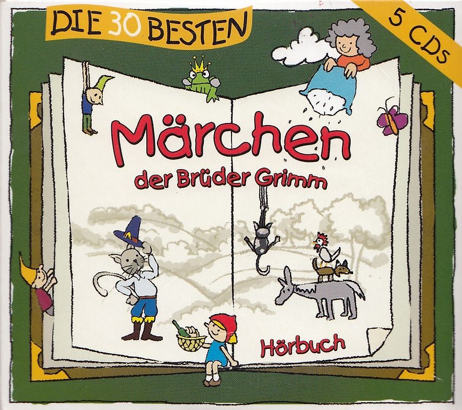 Die 30 besten Märchen der Brüder Grimm [5 CDs]