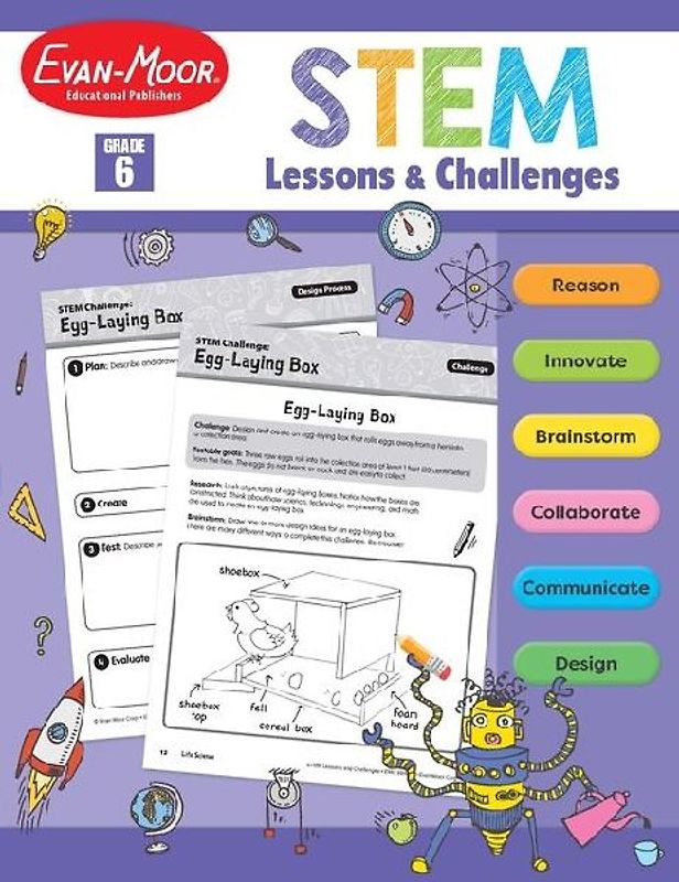 Stem Lessons and Challenges, Grade 6 Teacher Resource