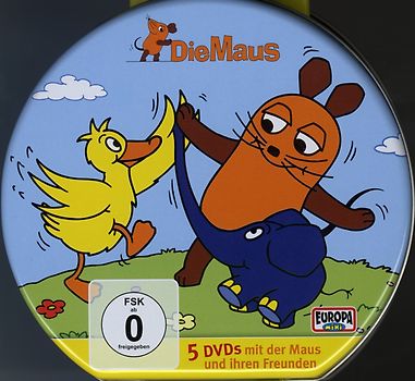 Die Maus - Tin-Box [Limited Edition, 5 DVDs] DVD