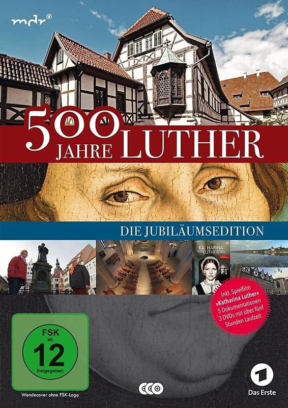 500 Jahre Luther - Die Jubiläumsedition [3 DVDs] DVD