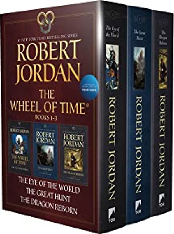 The Wheel of Time: The Eye of the World, The Great Hunt, The Dragon Reborn