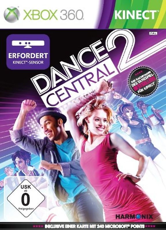 Dance Central 2 [Kinect erforderlich, Bundle Copy] Xbox 360