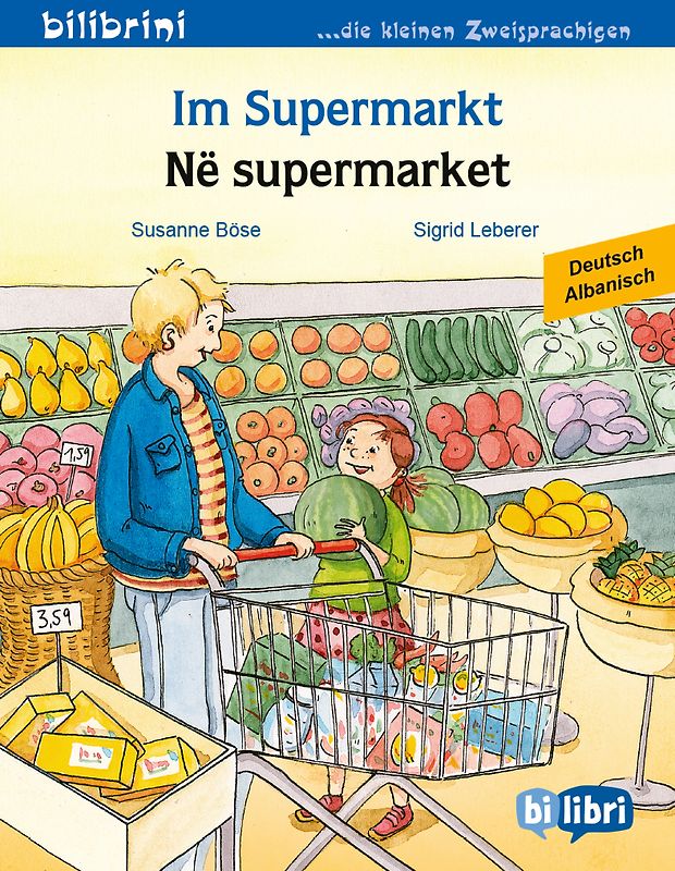 Im Supermarkt (Deutsch-Albanisch)