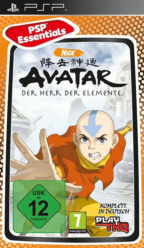 Avatar: Der Herr der Elemente (Essentials) PlayStation Portable