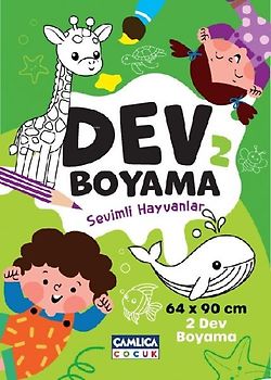 Dev Boyama 2 - Sevimli Hayvanlar