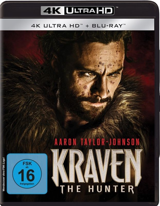Kraven the Hunter (4K Ultra HD + Blu-ray) Blu-ray Disc