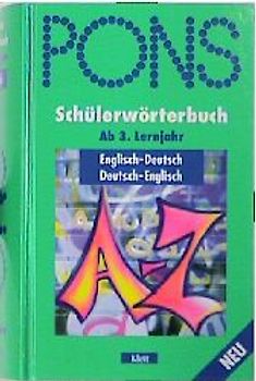 PONS Schülerwörterbuch. Englisch-Deutsch /Deutsch-Englisch