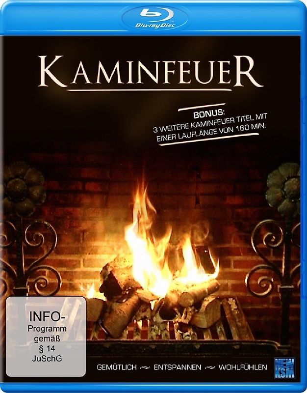 Kaminfeuer - Gemütlich, Entspannen, Wohlfühlen Blu-ray Disc