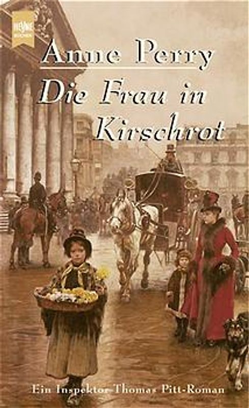 Die Frau in Kirschrot
