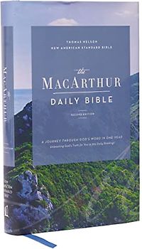 Nasb, MacArthur Daily Bible, 2nd Edition, Hardcover, Comfort Print