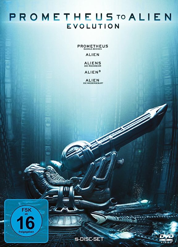 Prometheus to Alien: The Evolution [5 DVDs] DVD