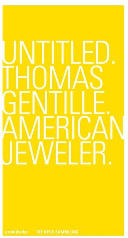 Untitled. Thomas Gentille. American Jeweler.