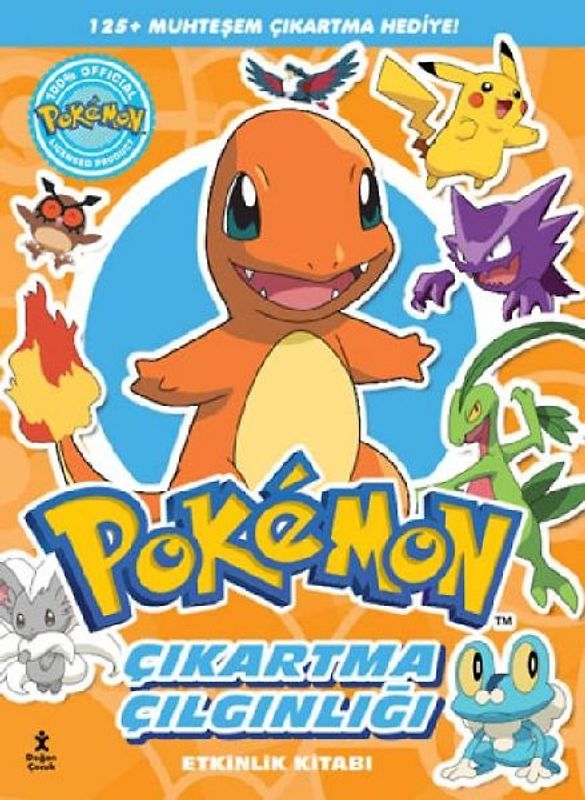 Pokemon Charmender Cikartma Cilginligi - Etkinlik Kitabi