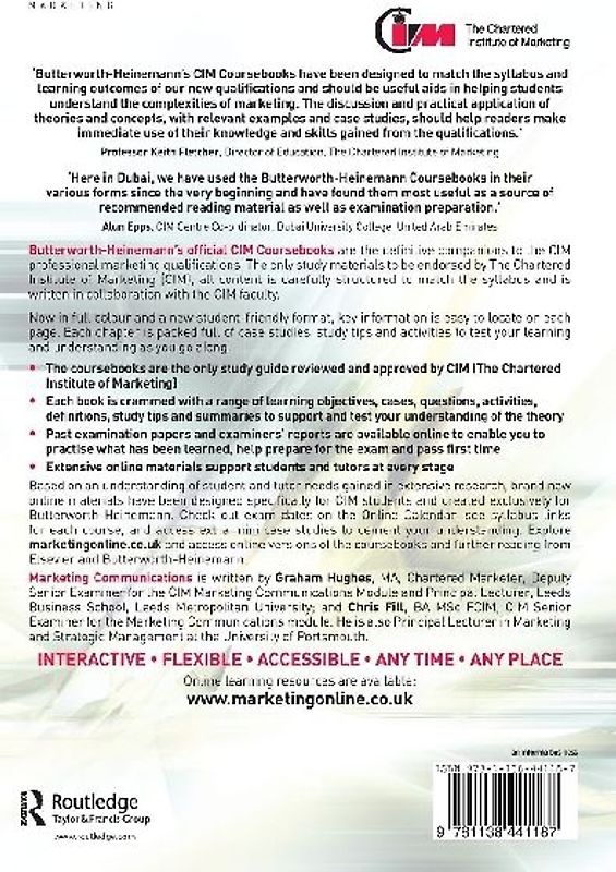 CIM Coursebook 08/09 Marketing Communications