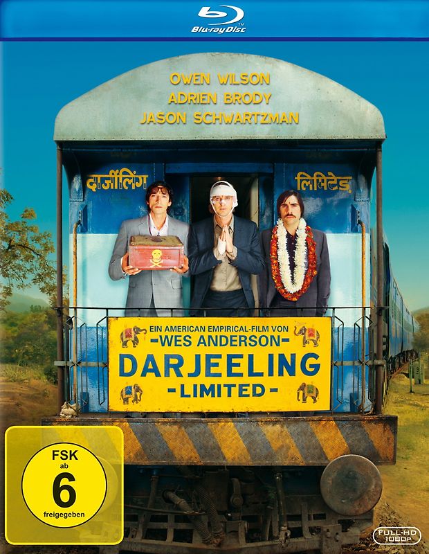 Darjeeling Limited Blu-ray Disc