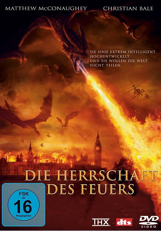 Herrschaft des Feuers DVD