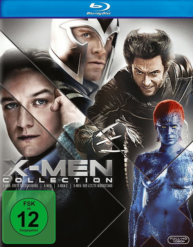 X-Men Box [4 Discs] Blu-ray Disc