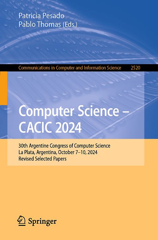 Computer Science – CACIC 2024