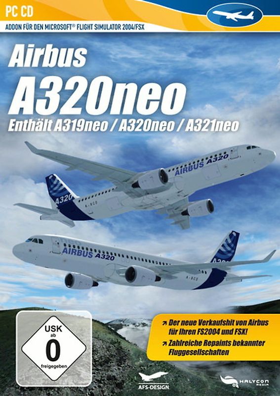 FSX AddOn: Airbus A320 NEO PC Spiele