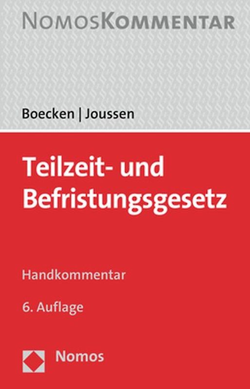 Teilzeit- und Befristungsgesetz