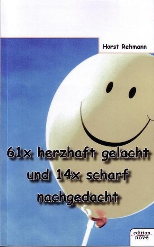 61 x herzhaft gelacht und 14 x scharf nachgedacht