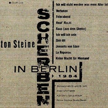 Ton Steine Scherben - In Berlin 1984