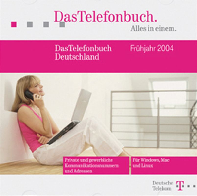 Das Telefonbuch für Deutschland - Frühjahr 2004 MacOS
