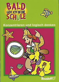 Konzentrieren und logisch denken. Bald geh ich in die Schule