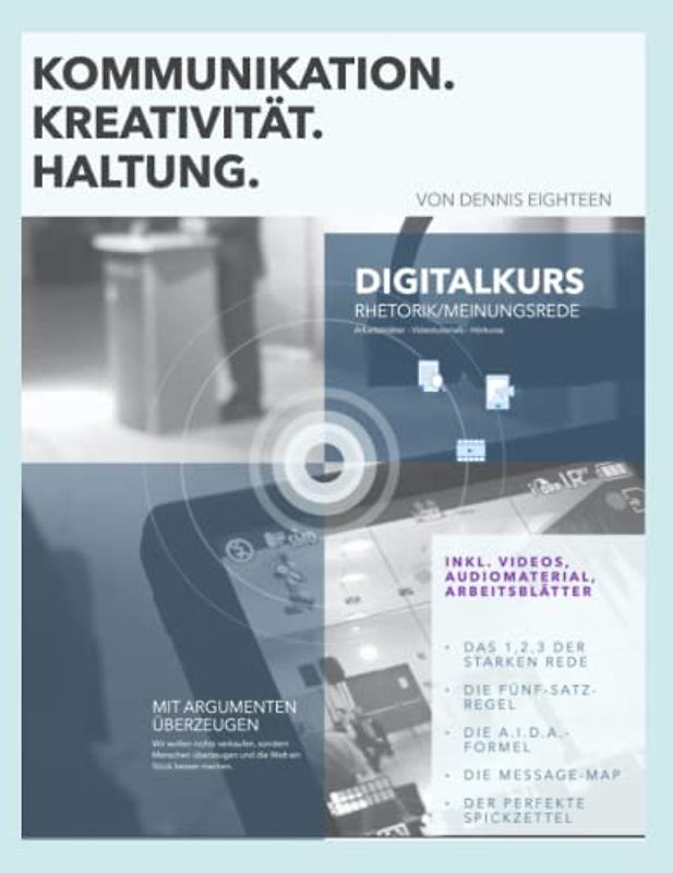 Digitalkurs Rhetorik: Mit Argumenten überzeugen I Die Überzeugungsrede