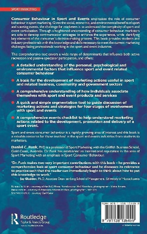 Consumer Behaviour in Sport and Events