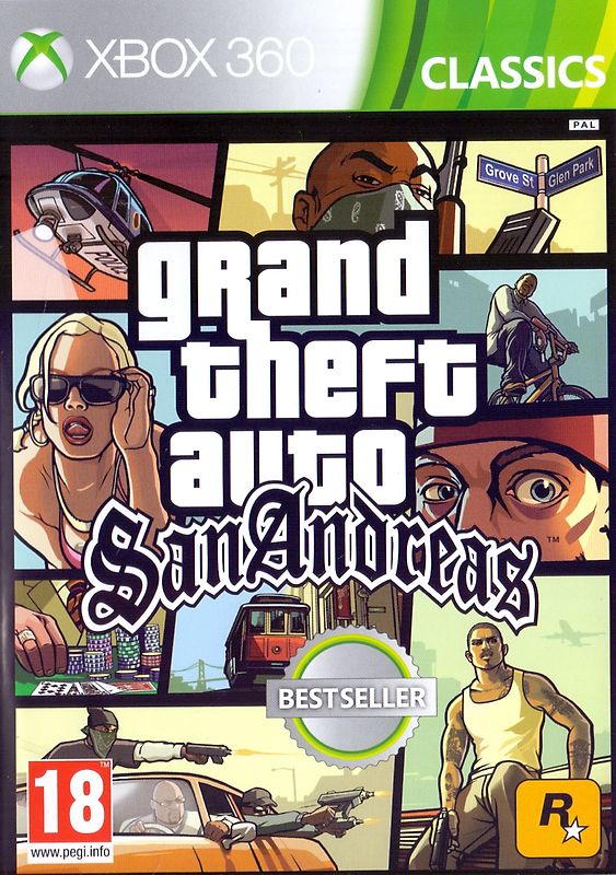 Grand Theft Auto: San Andreas [Classics, Internationale Version] Xbox 360