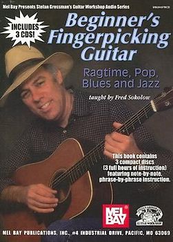 Beginner's Fingerpicking Guitar: Ragtime, Pop, Blues and Jazz [With 3cds]