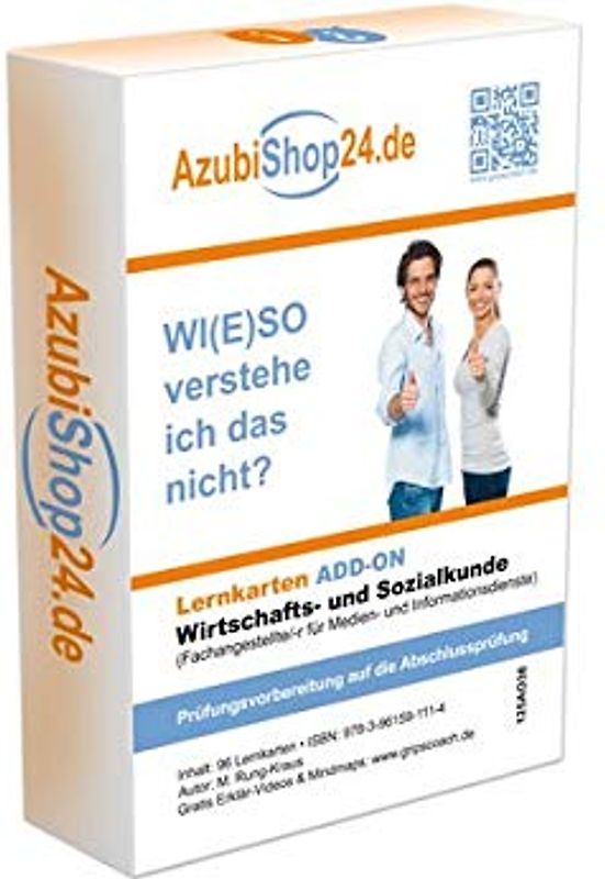 Lernkarten Wirtschafts- und Sozialkunde Fachangestellter für Medien und Informationsdienste: Prüfung Fachangestellte für Medien und Informationsdienste: Prüfungsvorberetung auf die Abschlussprüfung
