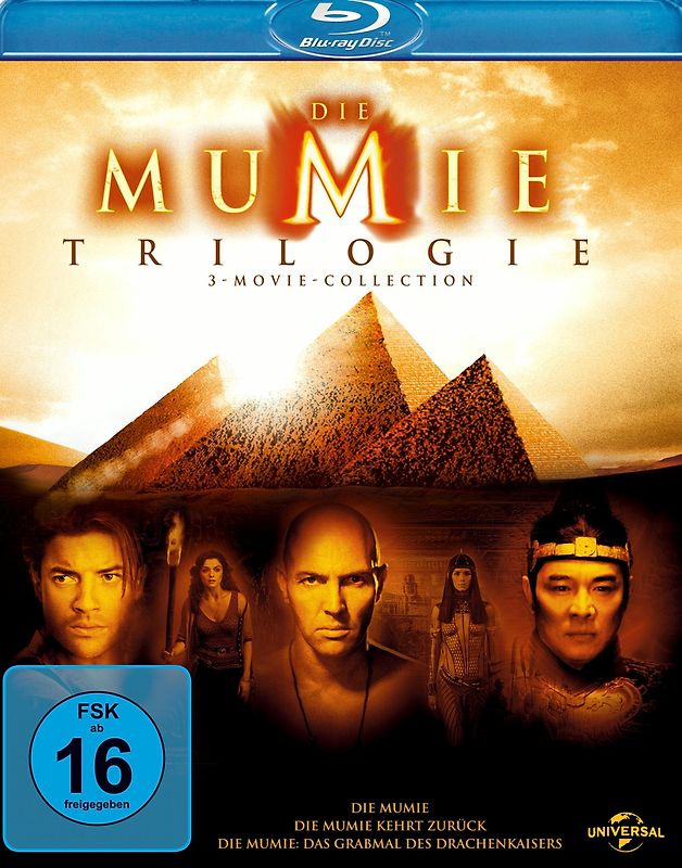 Die Mumie - Trilogy [3 Discs, Movie-Collection] Blu-ray Disc