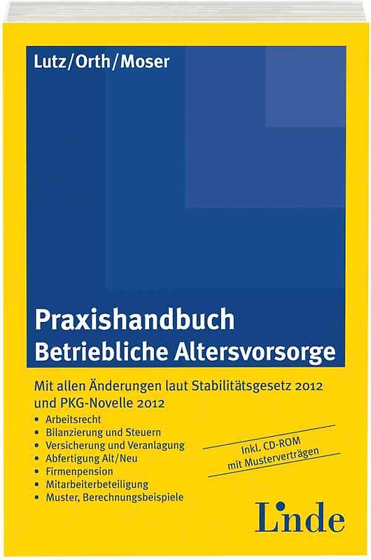 Praxishandbuch Betriebliche Altersvorsorge