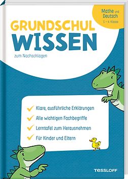 Grundschulwissen zum Nachschlagen. Mathe und Deutsch 1.–4. Klasse