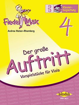 Der große Auftritt 4 Viola - Klavierbegleitung