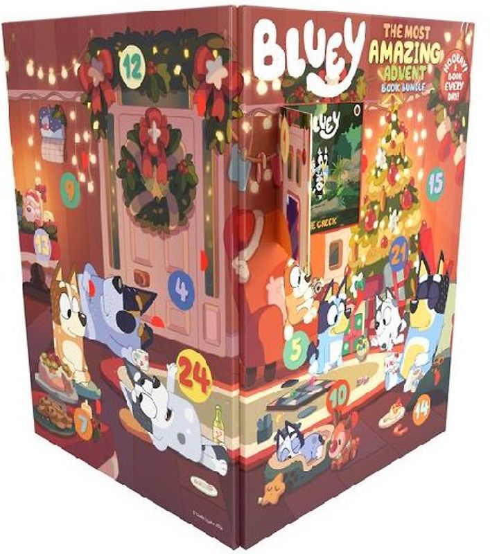 Bluey: The Most Amazing Advent Calendar Book Bundle