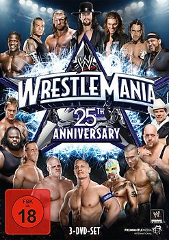 WWE - Wrestlemania: 25th Anniversary [3 DVDs] DVD