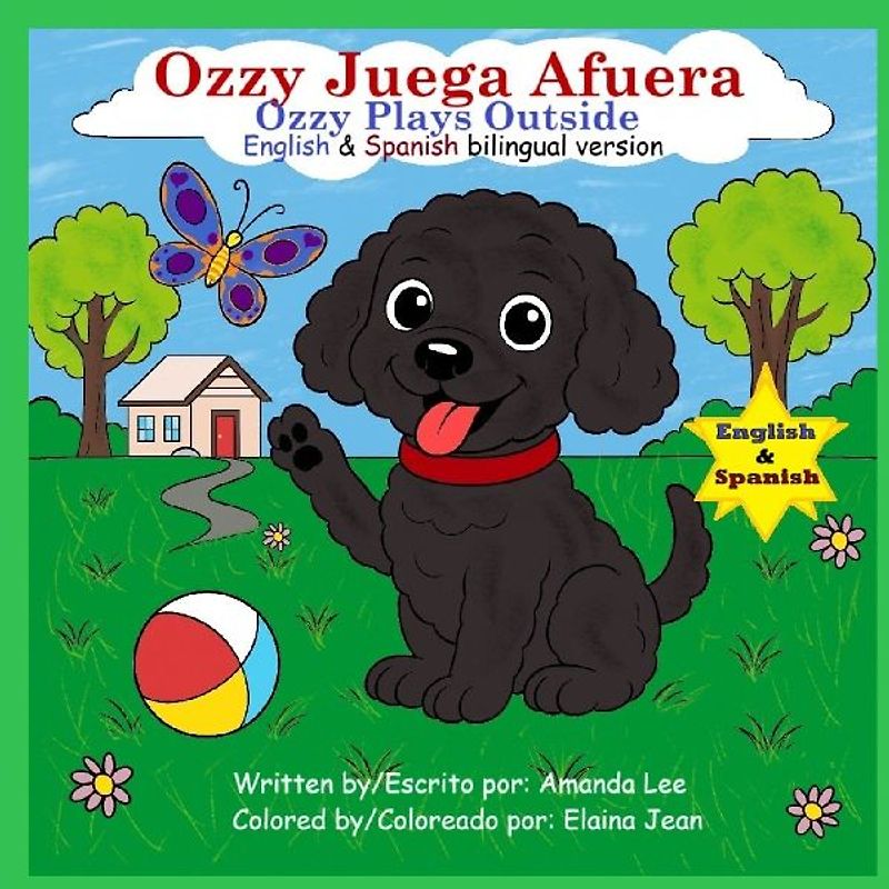 Ozzy Juega Afuera (Ozzy Plays Outside) - Bilingual Storybook