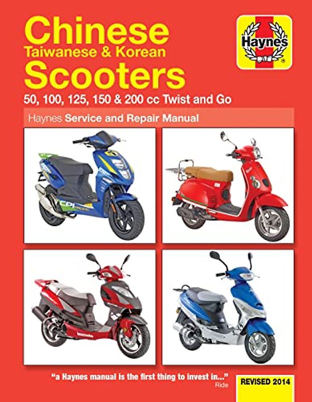 Chinese, Taiwanese & Korean Scooters Service and Repair Manu (Haynes Service and Repair Manual) - Mather, Phil