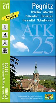 ATK25-E11 Pegnitz (Amtliche Topographische Karte 1:25000)