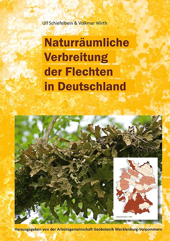 Naturräumliche Verbreitung der Flechten in Deutschland