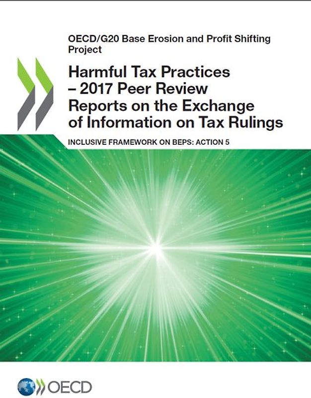 Harmful Tax Practices – 2017 Peer Review Reports on the Exchange of Information on Tax Rulings